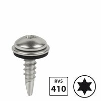 DIN7504M met neopreenring