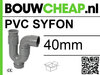 PVC Syfons 40mm