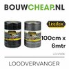 Leadax Loodvervanger 100cm x 6 meter