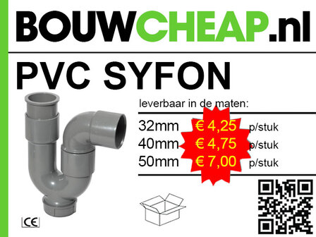 PVC Syfons 32mm