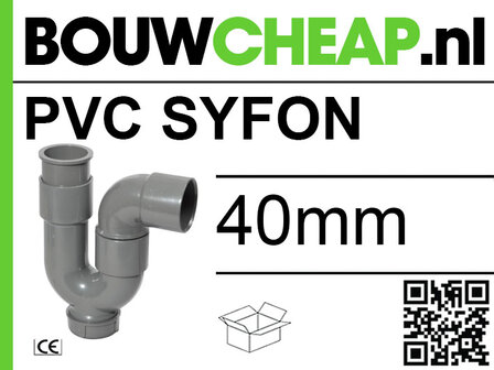 PVC Syfons 40mm