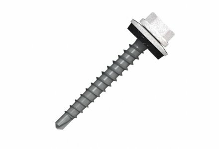 Boorschroeven DIN 7504K 6,3x50mm RAL 9010 WIT - 100 stuks