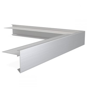 Daktrim buitenhoek  60x45 Aluminium