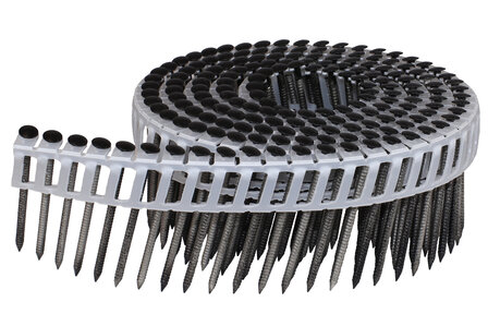 Gekleurde Rolnagels RVS zwart 2.5x65mm bolkop 4800 stuks