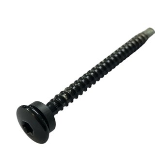 Dakpanplaat schroeven Torx 5,5 x 70 RAL 9005 Zwart - 100st
