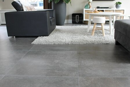 Vloertegel 80x80 Soil Grey Rec. - 2e keus