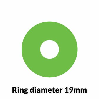Paneelschroeven BP5 Verzinkt 5,5/6.3x120mm 19mm ring RAL 9002 WITGRIJS - 100 stuks