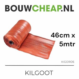 Kilgoot 46cm Rood 5 meter