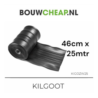 Kilgoot 46cm Zwart 25 meter