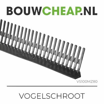 Vogelschroot met muiswering - 80mm hoog