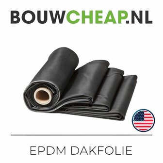 EPDM Dakfolie 6,10 mtr x Uw Lengte 