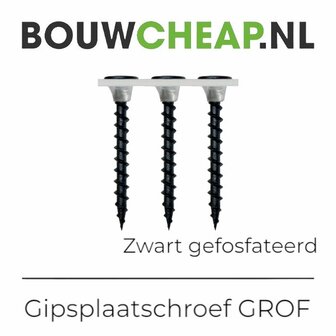 Band-gipsplaatschroef (grof) 3,9 x 35mm gefosfateerd