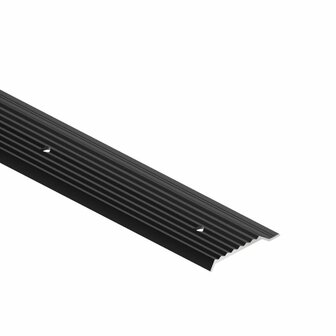 Knelprofiel Aluminium 50mm x 250cm - RAL 9005 Zwart