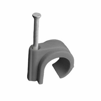 Spijkerclips grijs doos a 250 stuks