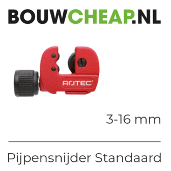 Pijpsnijders Standaard 3-16mm