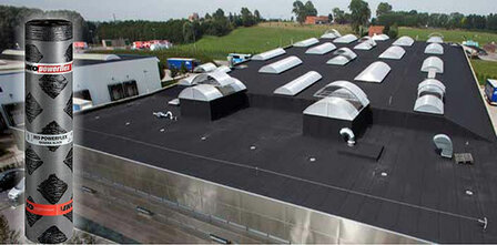 Dakleer (Bitumen) - Quadra &ndash;  6 Meter &ndash; Donkere leislag &ndash; B keus