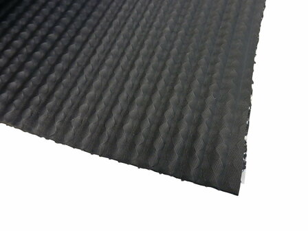 Loodvervanger zelfklevend Zwart (30cm x 5 meter)