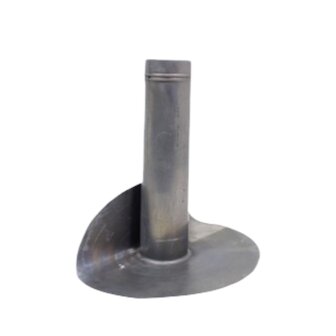 Loden Afvoer - midden-onder lang - &Oslash; 80 x 450mm