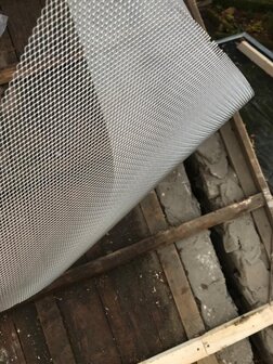 Ventilatieprofiel - Aluminium - 320mm x 5mtr