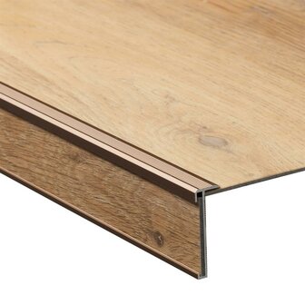 Traprenovatie Set - Houtlook Beige - voor 4 Tredes