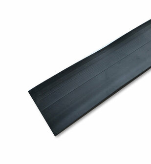 EPDM voegband - ZWART - VLAK - 45mm x  25 meter - Zelfklevend