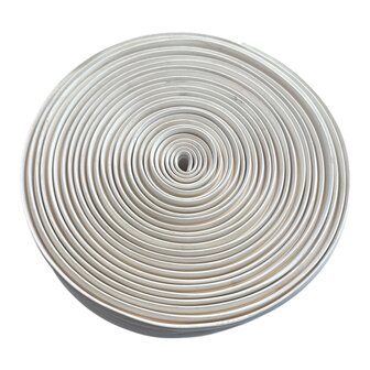 EPDM voegband - WIT - Dubbele lip - 36mm x  1 meter