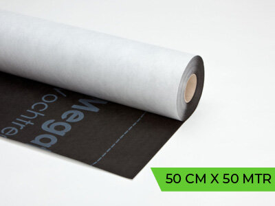 Spinvliesfolie PRO 50cm x 50mtr extreem dampopen 150gr