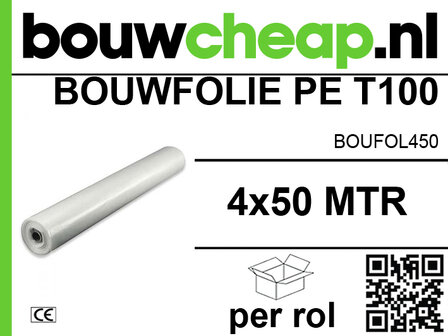 Bouwfolie 4x50