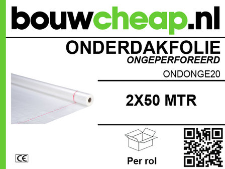 Onderdakfolie 2x50