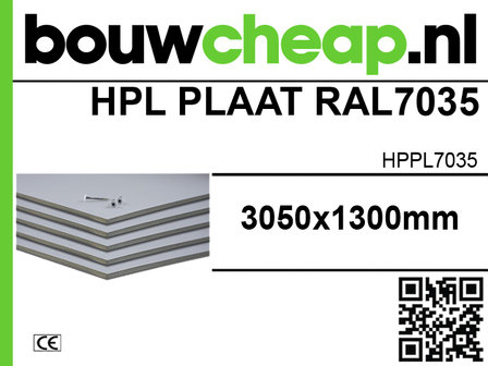 hpl plaat ral7035