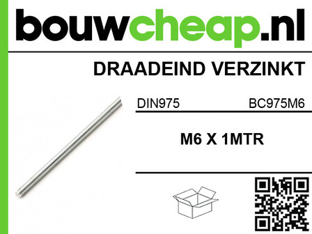 draadeind m6 din975