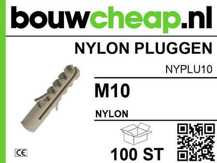 Nylon plug M10