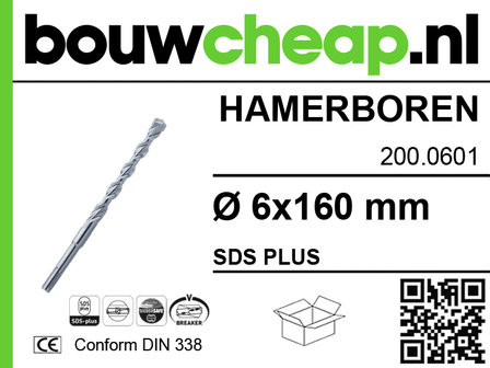 SDS Hamerboor &Oslash; 6x160