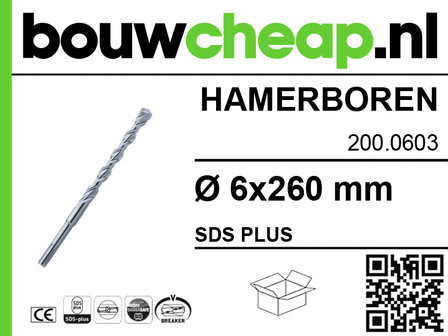 SDS hamerboor Ø 6x210 mm