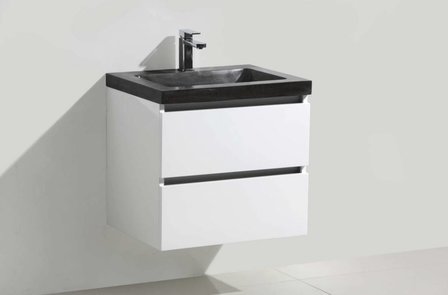 Badmeubel &quot;Trend Stone&quot; 60cm Wit