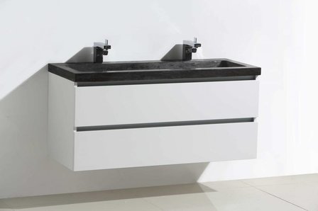 Badmeubel &quot;Trend Stone&quot; 120cm Wit