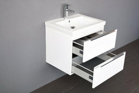 Badmeubel "Senza Keramiek" 60cm Antraciet
