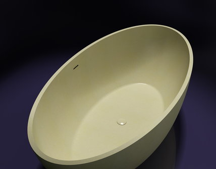 Vrijstaand Bad &quot;New Stone Sand&quot; 180x85x52cm