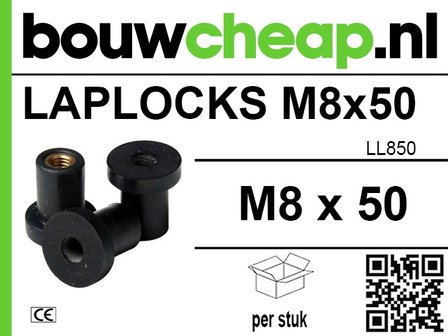 Laplocks M8 x 50mm
