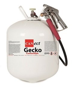 Contactlijm CA44 Gecko 22,1 Liter (exclusief slang &amp; pistool)