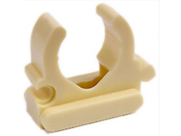 Klembeugel Creme 16/19mm 100stuks