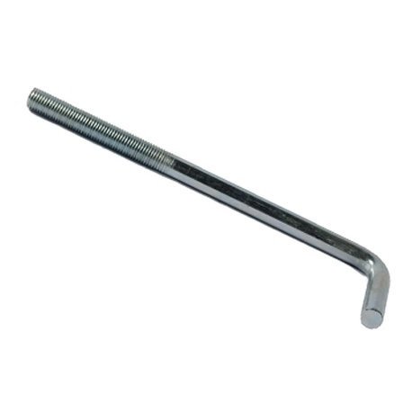 Muurplaatanker verzinkt M12x300x50mm - per stuk
