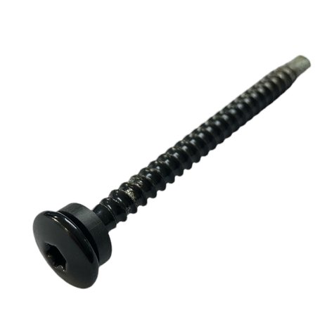 Dakpanplaat schroeven Torx 5,5 x 70 RAL 9005 Zwart - 100st