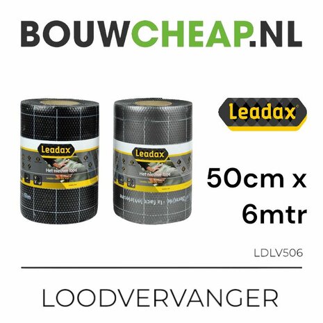 Leadax Loodvervanger 50cm x 6 meter