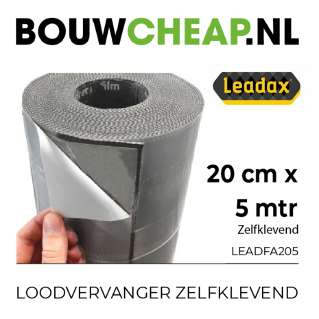 Leadax Easy FA Zelfklevende loodvervanger 20 cm x 5 meter