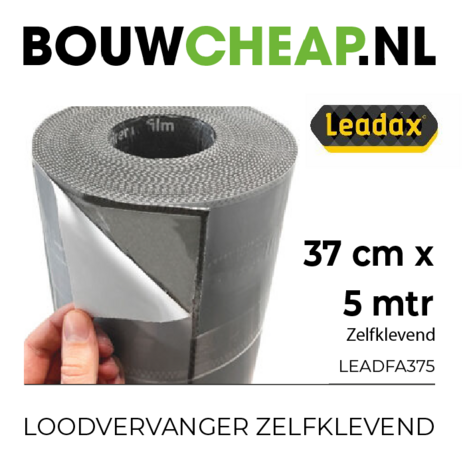 Leadax Easy FA Zelfklevende loodvervanger 37 cm x 5 meter