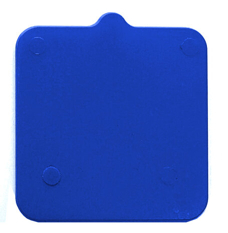 Drukplaat zonder sleuf 4 MM (48ST.)