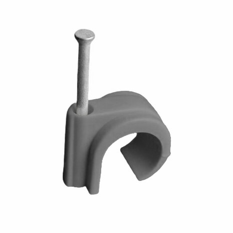 Spijkerclips grijs doos a 250 stuks