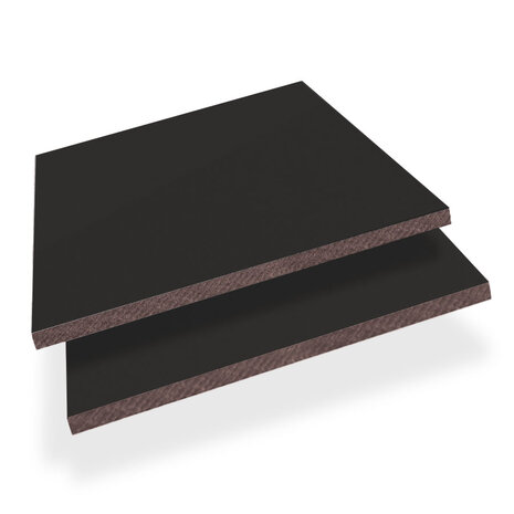 HPL Plaat Exterieur - Zwartgrijs RAL 7021- 6mm - 1300 x 3050mm