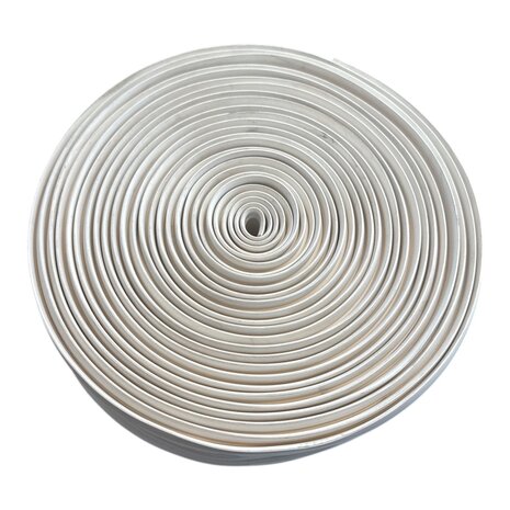 EPDM voegband - WIT - Dubbele lip - 36mm x  1 meter